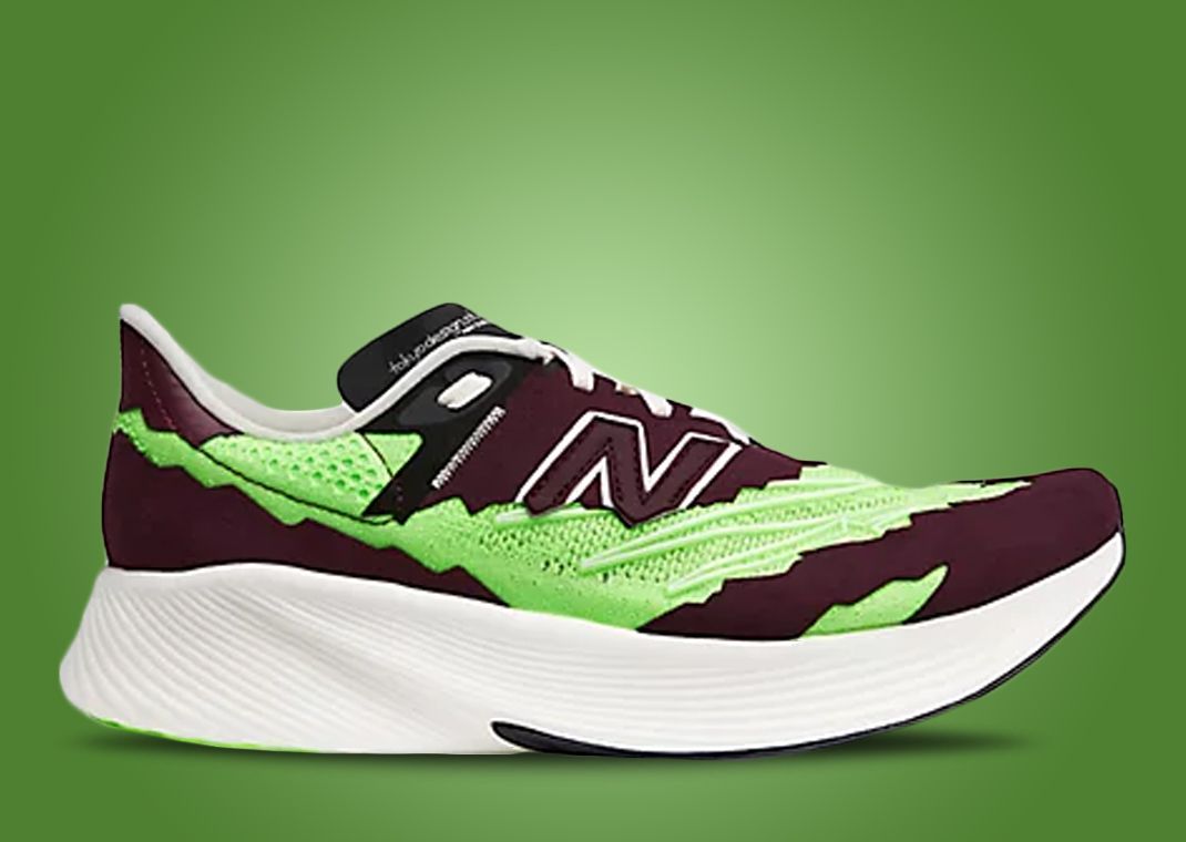 Neon green cheap new balance shoes