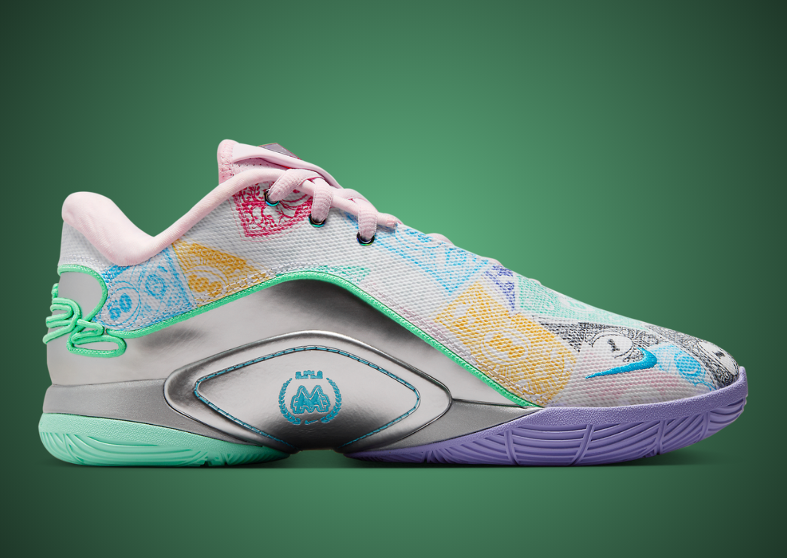 Monopoly x Nike LeBron 22 Medial