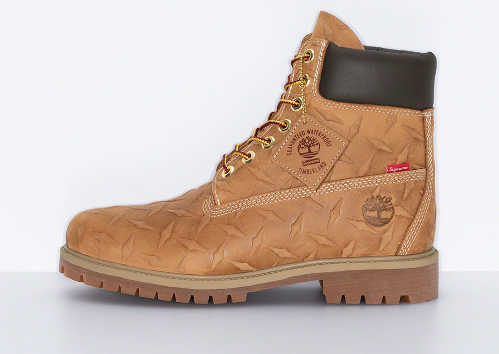 Supreme x Timberland 6" Waterproof Boot Tan Lateral