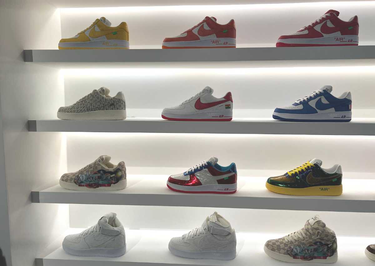 Louis Vuitton x Nike Air Force 1 Retail Collection