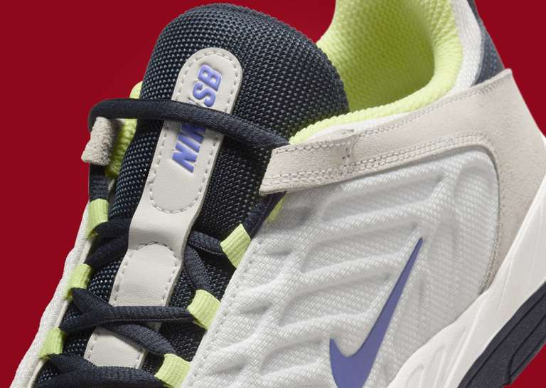 Nike SB Vertebrae Persian Violet Light Lemon Twist Detail