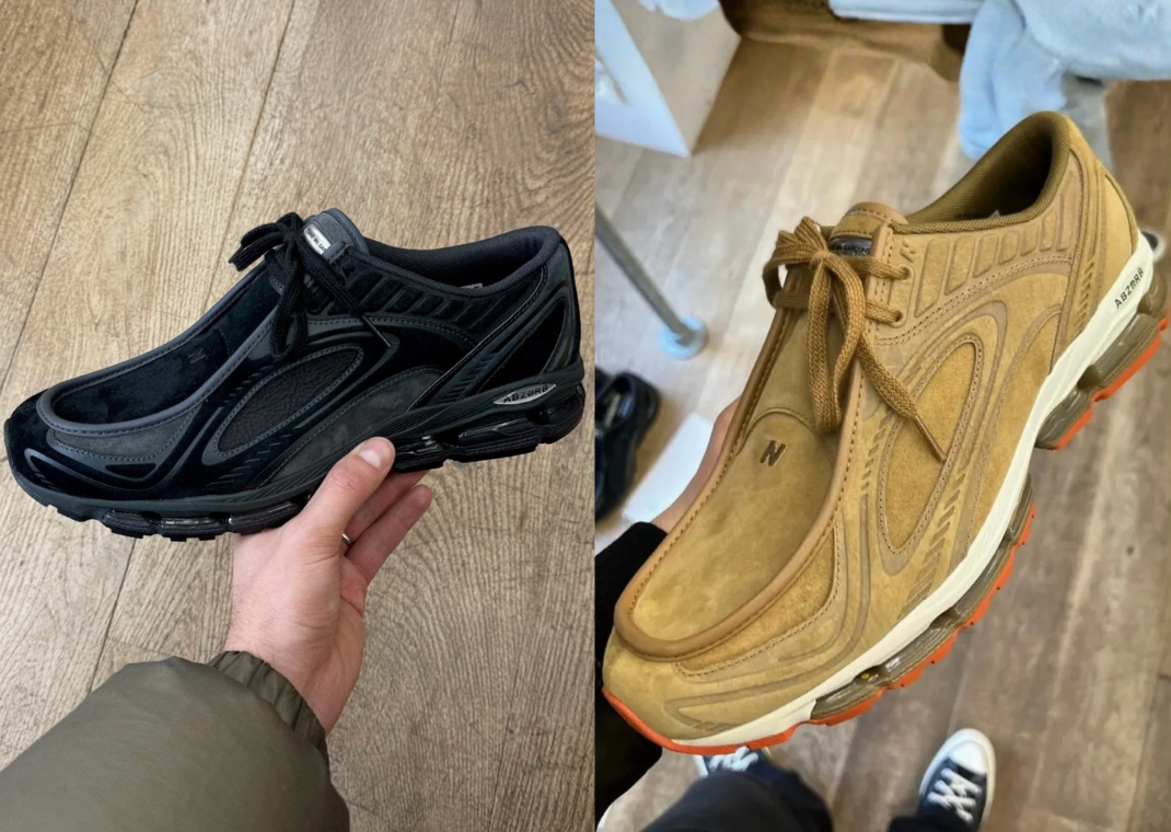 The Comme des Garçons x New Balance 1890A is a Mocassin Made for Sport