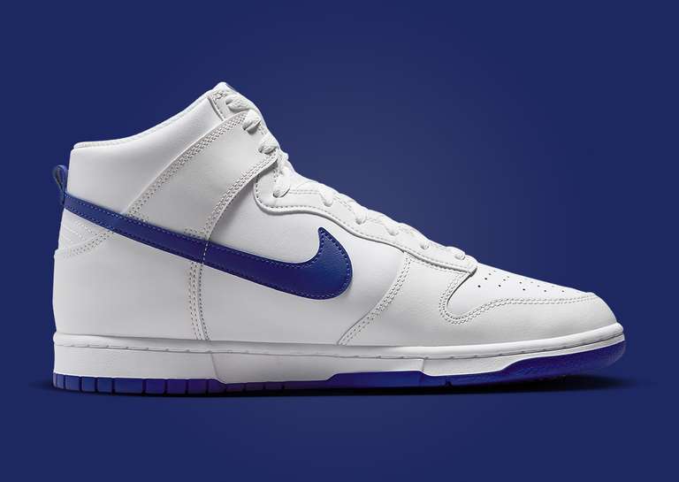 Nike Dunk High White Concord Medial