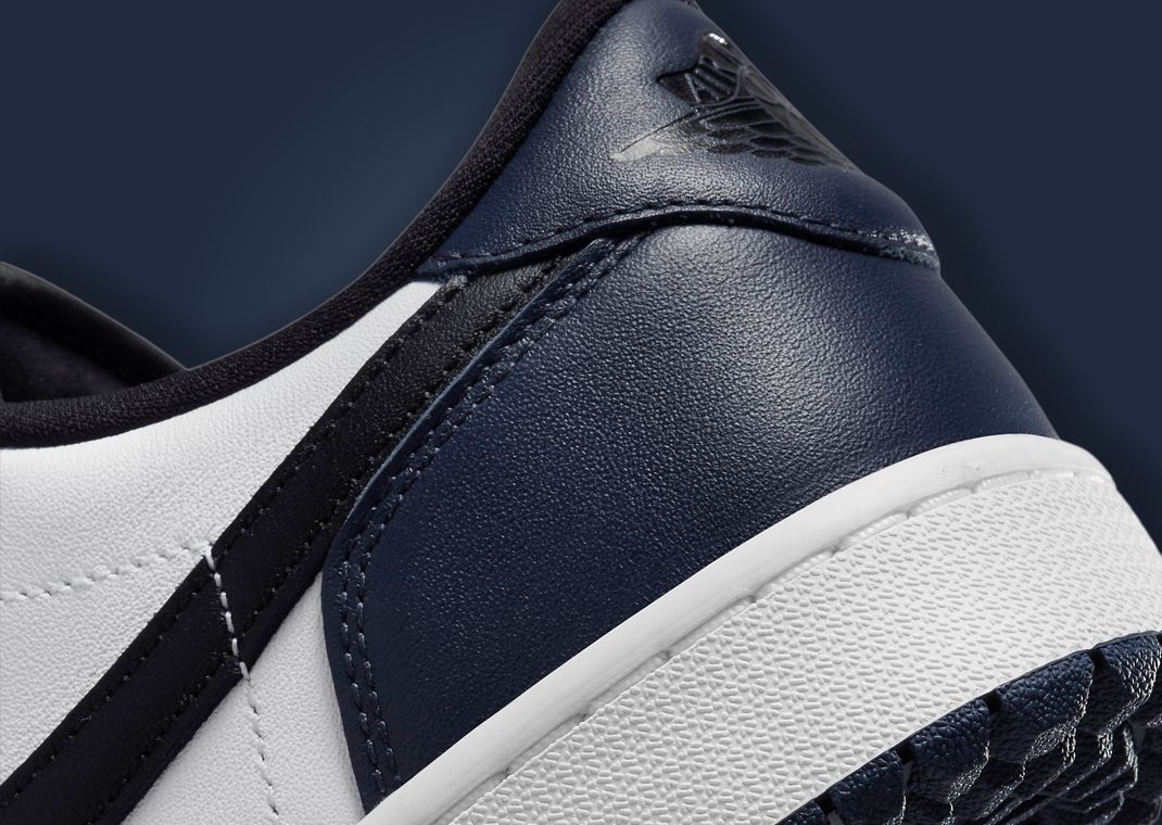 Midnight Navy Leather Dresses The Air Jordan 1 Low Golf