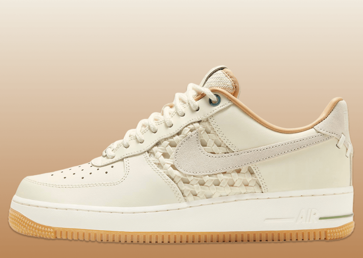 The Nike Air Force 1 Low NAI KE Basket Weave Takes on Rich Textures