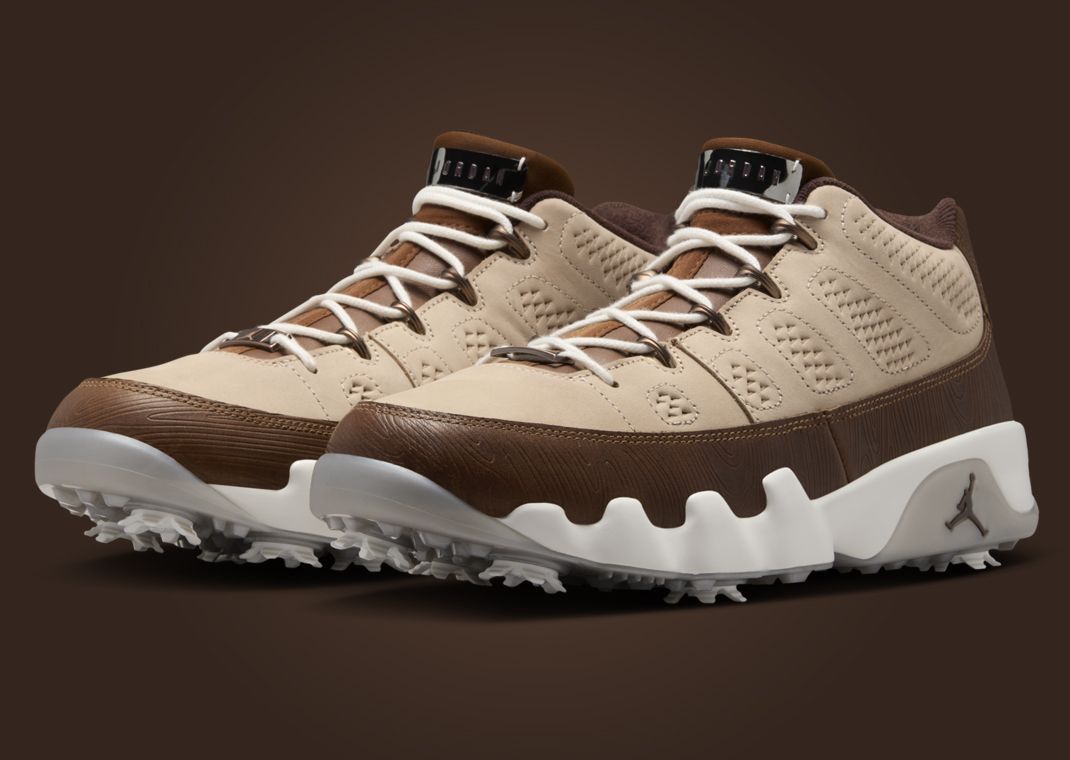 The Happy Life Wood x Air Jordan 9 Golf Releases April 2024