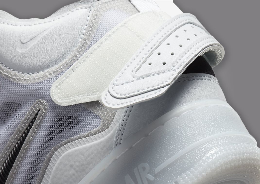 【新品】NIKE Air Force1 Mid React WHITE Nike Air Force 1 Mid React '40th Anniversary - White Black