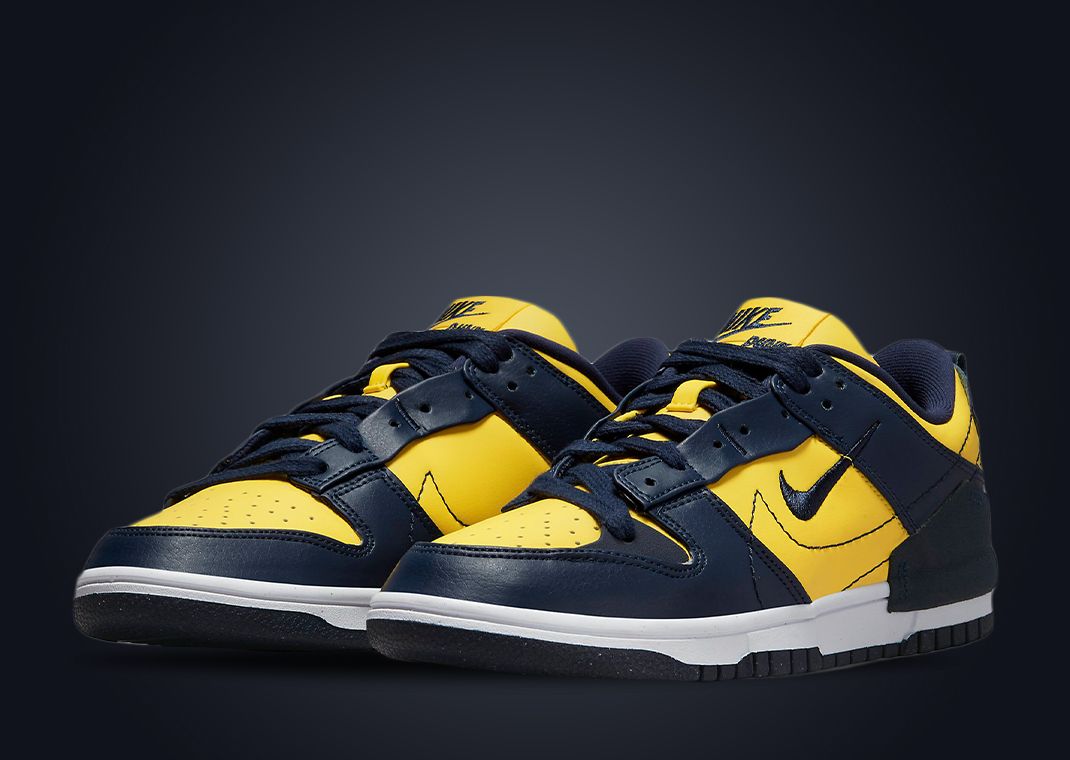 University Of Michigan Colors Appear On This Nike Dunk Low Disrupt 2