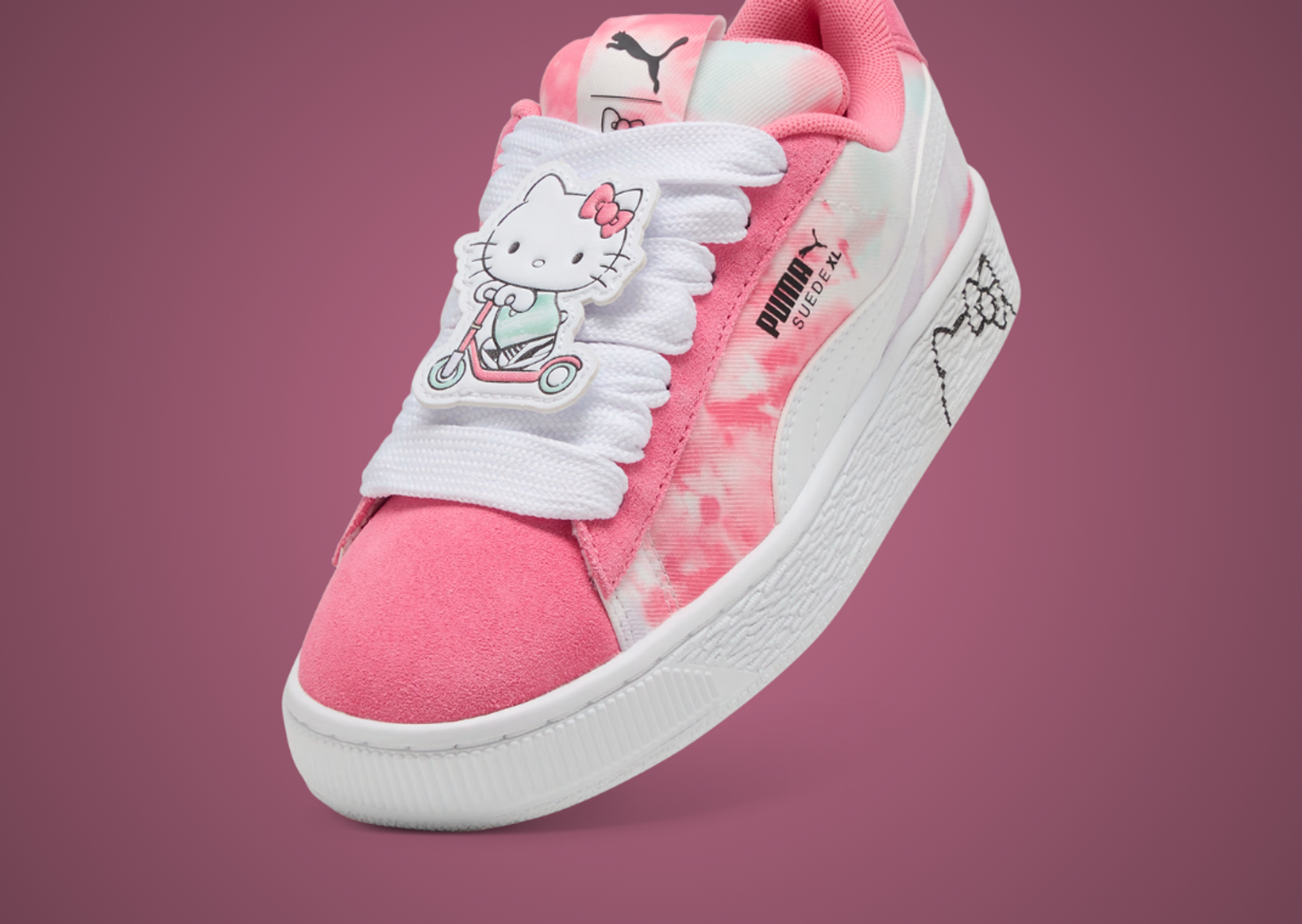 Hello Kitty x Puma Suede XL (GS) Toe