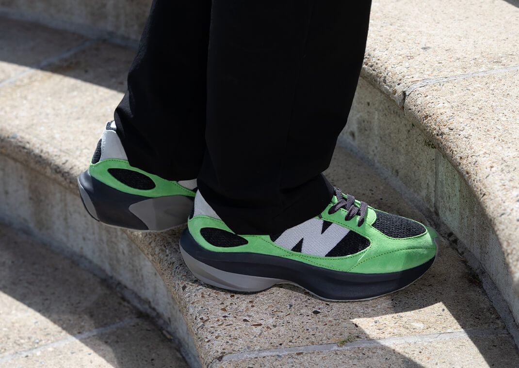 New balance ☆ Warped Runner ‘Dark Olive’ Men's shoes New Balance WRPD Runner Dark Olive | Footshop