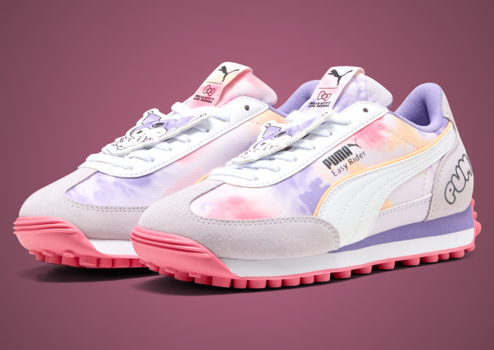 Hello Kitty x Puma Easy Rider Kuromi (GS) Angle