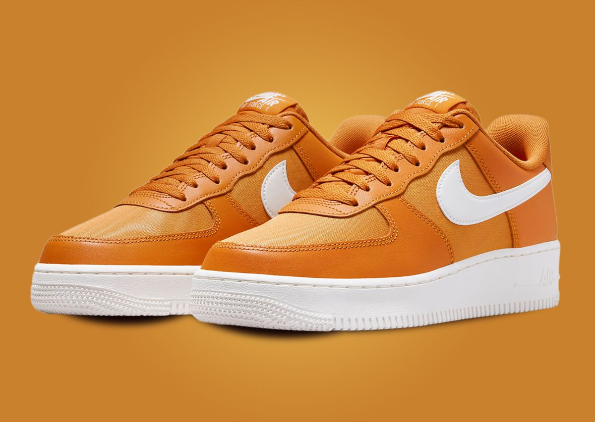 Be Bold This Summer With The Nike Air Force 1 Low Nylon Monarch