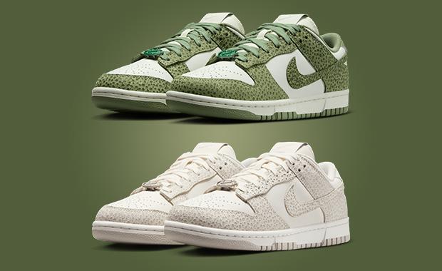 The Nike Dunk Low Safari Print Pack Releases July 2024