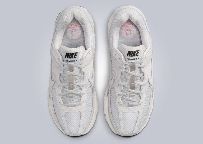 Nike Zoom Vomero 5 White Vast Grey (W) Top