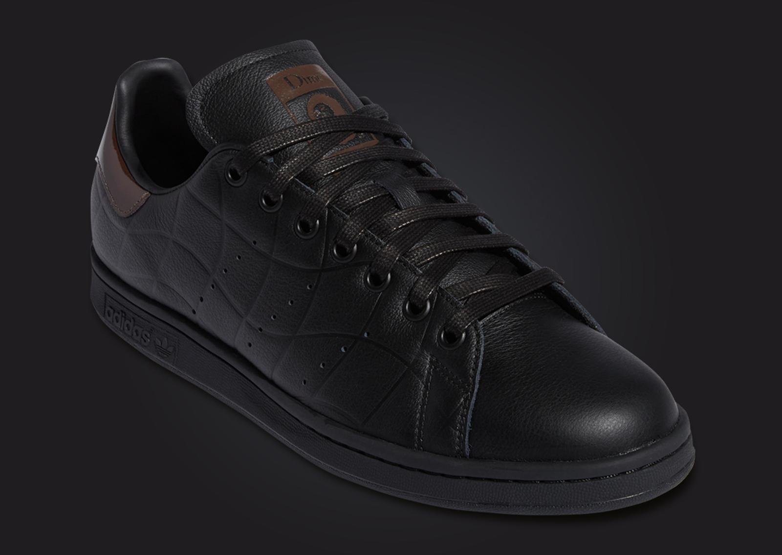 DIME x adidas Stan Smith Core Black Angle