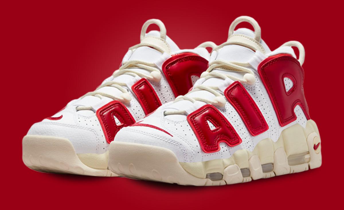 This Nike Air More Uptempo Is Seeing Red