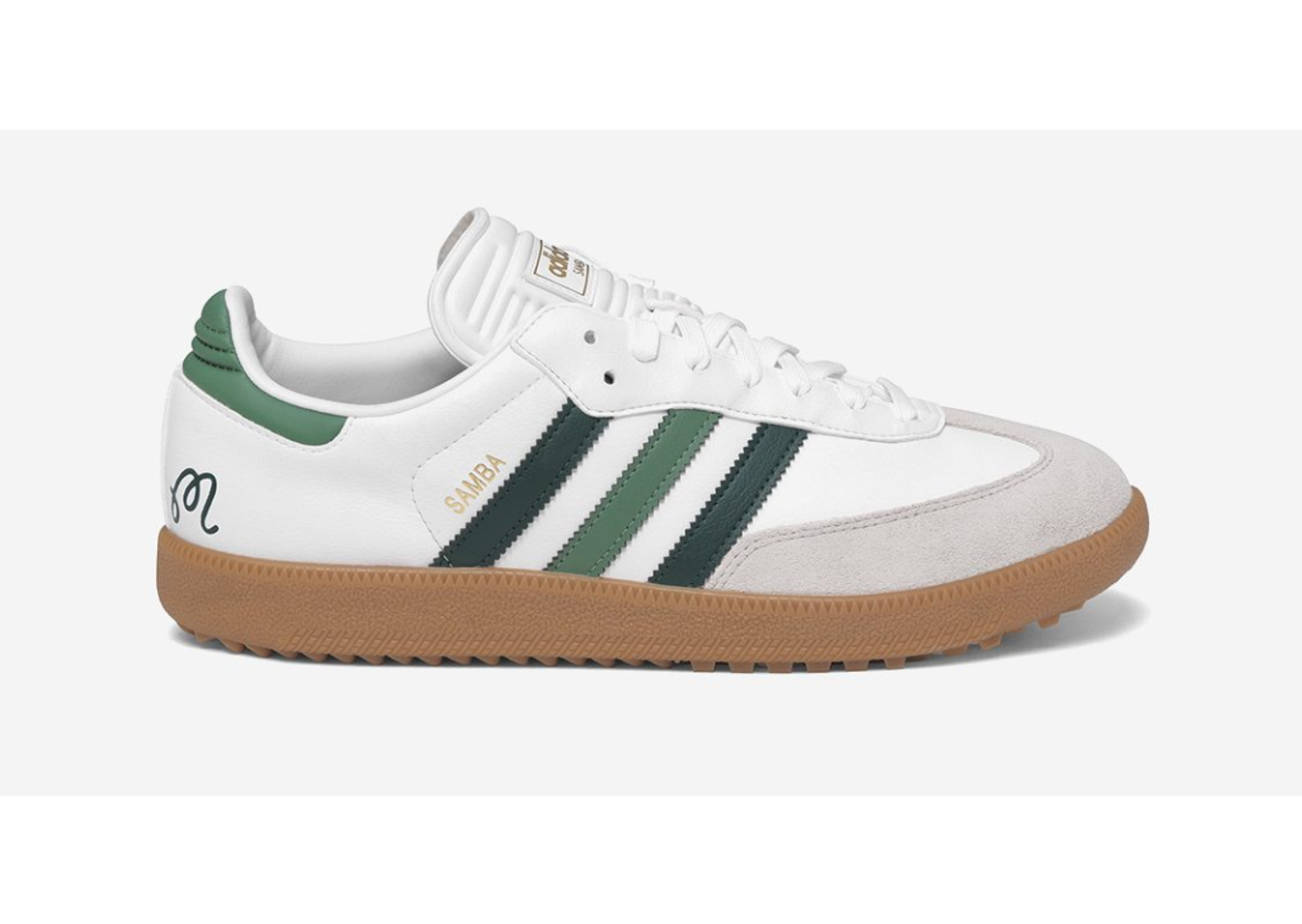 Malbon x adidas Samba Spikeless Golf Lateral