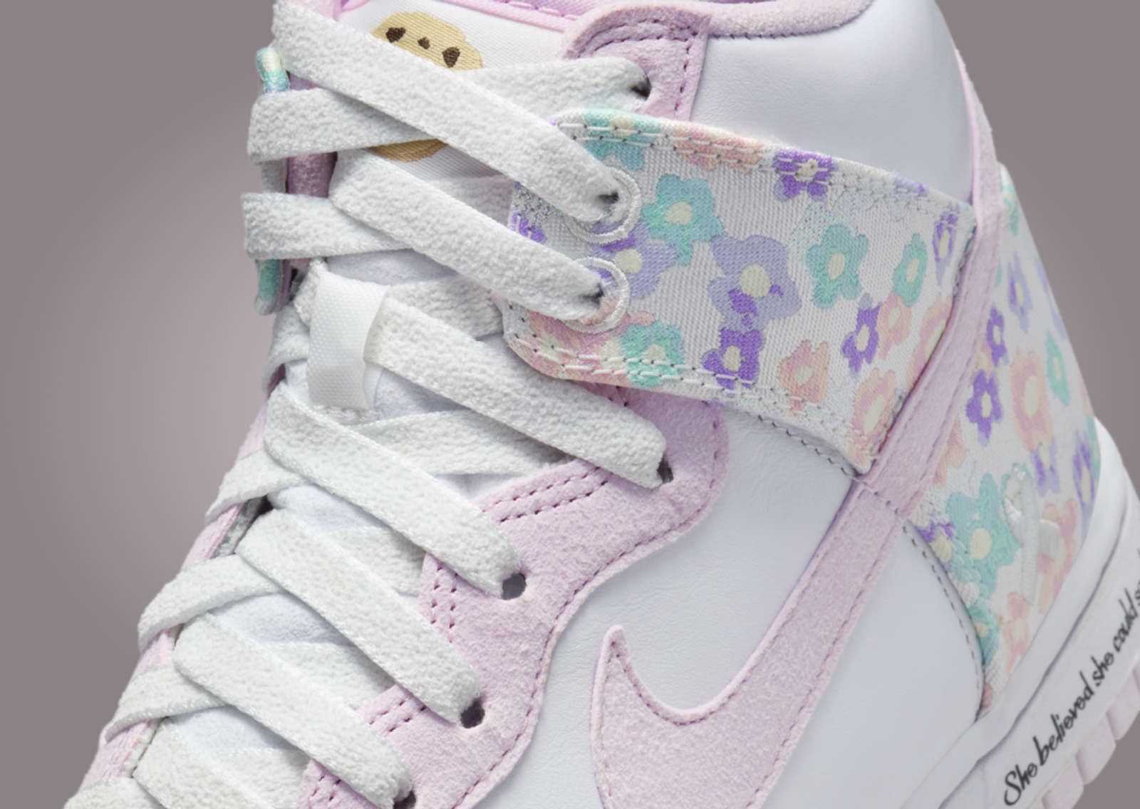 Macey Bodily x Nike Dunk High DB Close Up