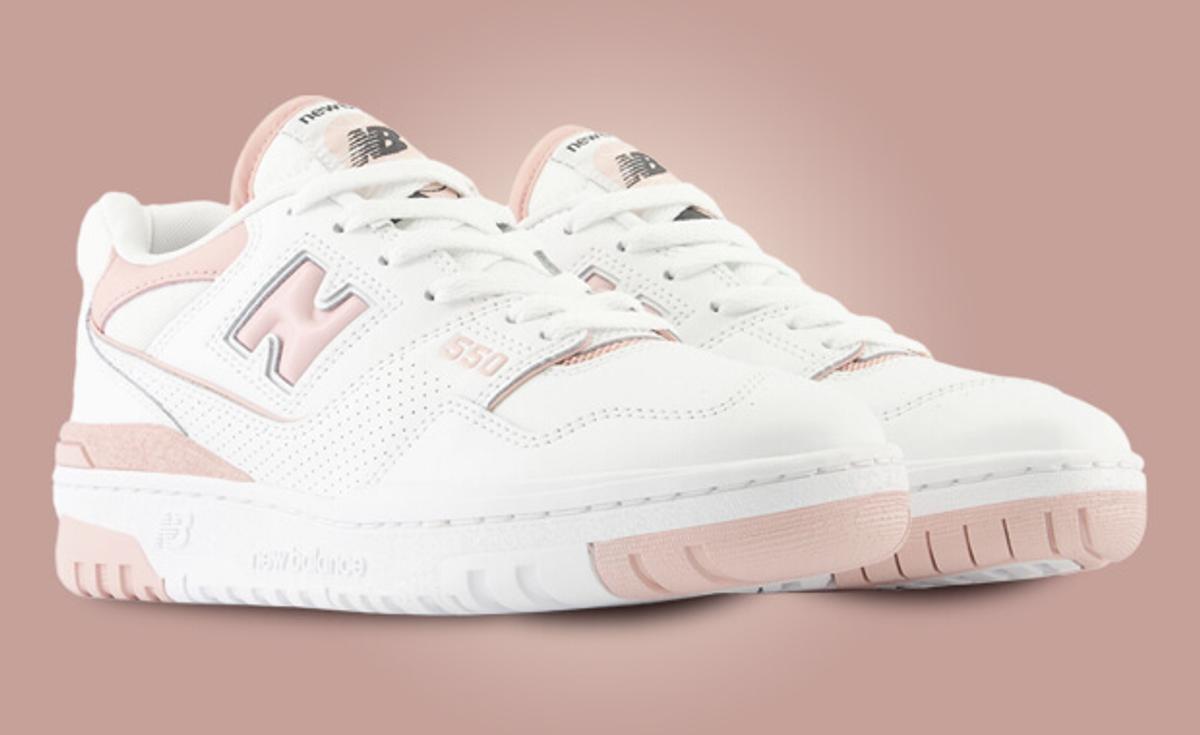 The New Balance 550 White Pink Is Begging for Barbiecore