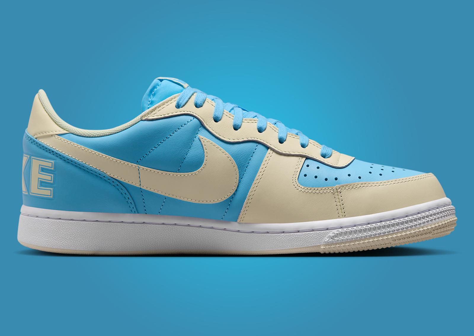 Nike Terminator Low Aquarius Blue Coconut Milk Medial