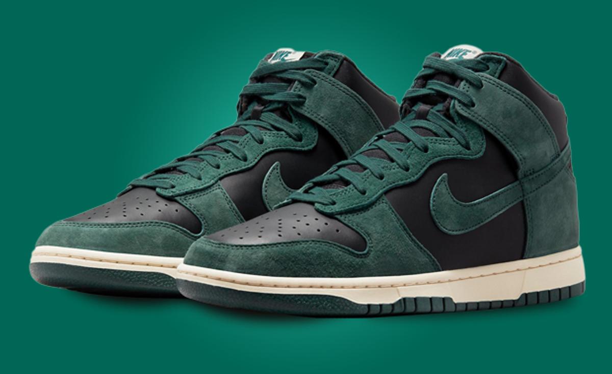 Faded Spruce Suede Dresses The Nike Dunk High Premium
