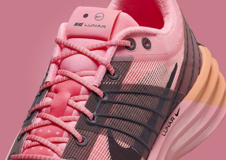 Nike Lunar Roam Premium Pink Gaze Tongue Tag