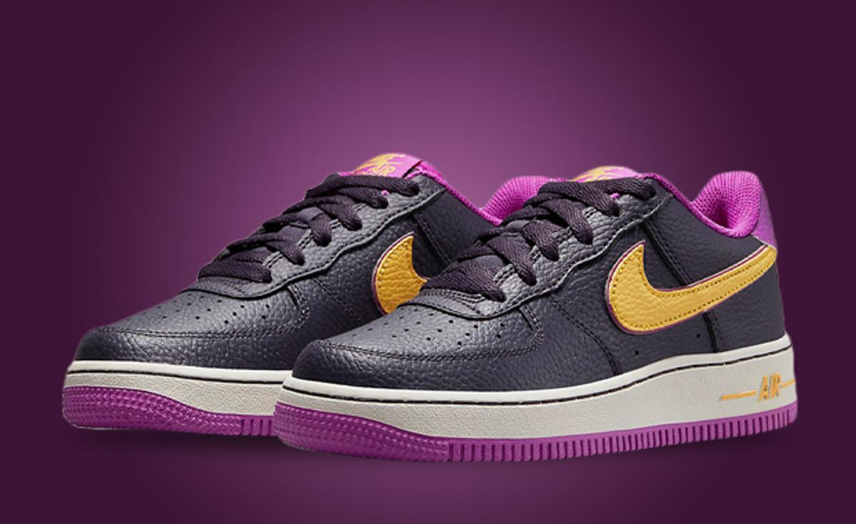 Nike’s Air Force 1 Low Lands In A Lakers Alternate Colorway
