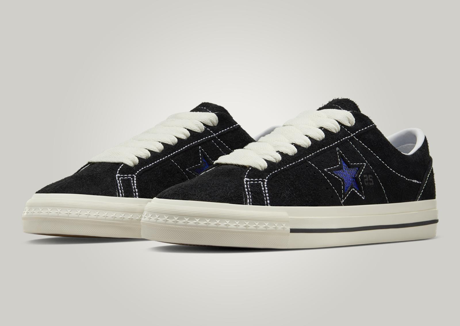 Quartersnacks x Converse One Star Pro Ox Black Angle