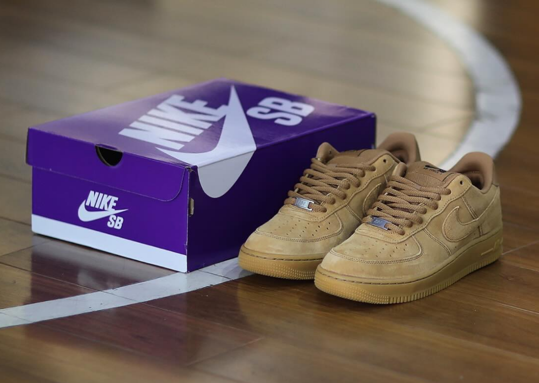 New Images Show Off the Soft Suede of the Wheat Flax Nike SB Air