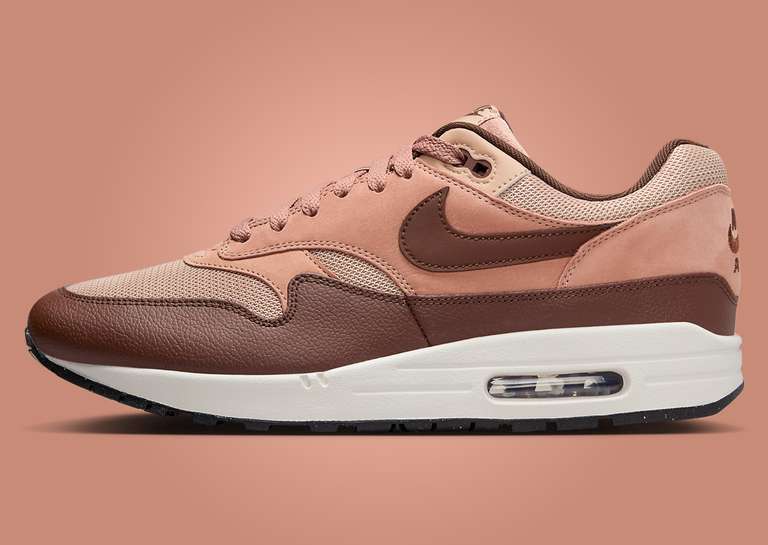 Nike Air Max 1 Cacao Wow Dusted Clay Lateral