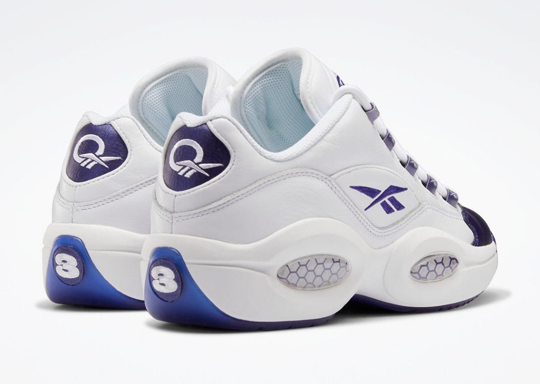 Reebok Question Low Radiant Aqua Hyper Purple