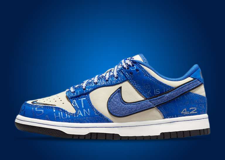 Nike Dunk Low Jackie Robinson Side View