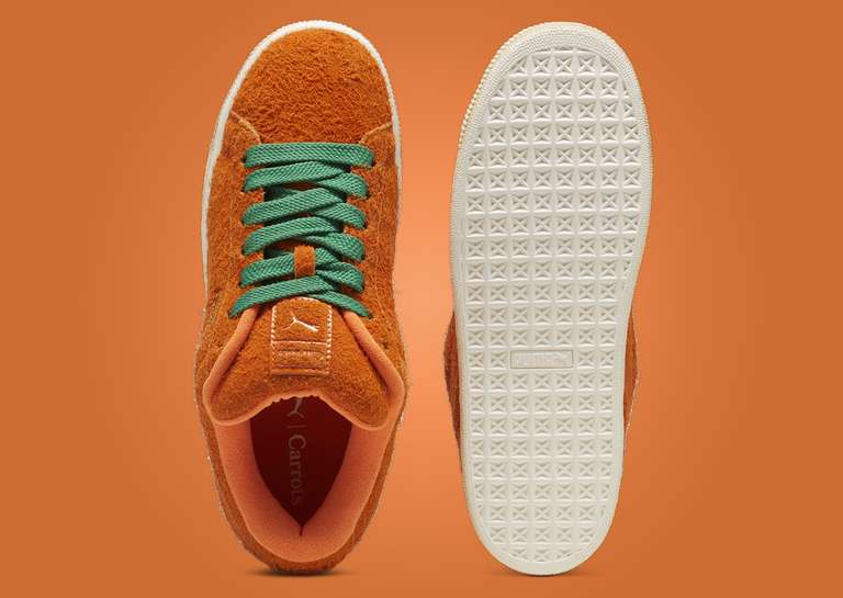 Carrots x Puma Suede XL Orange Top and Outsole