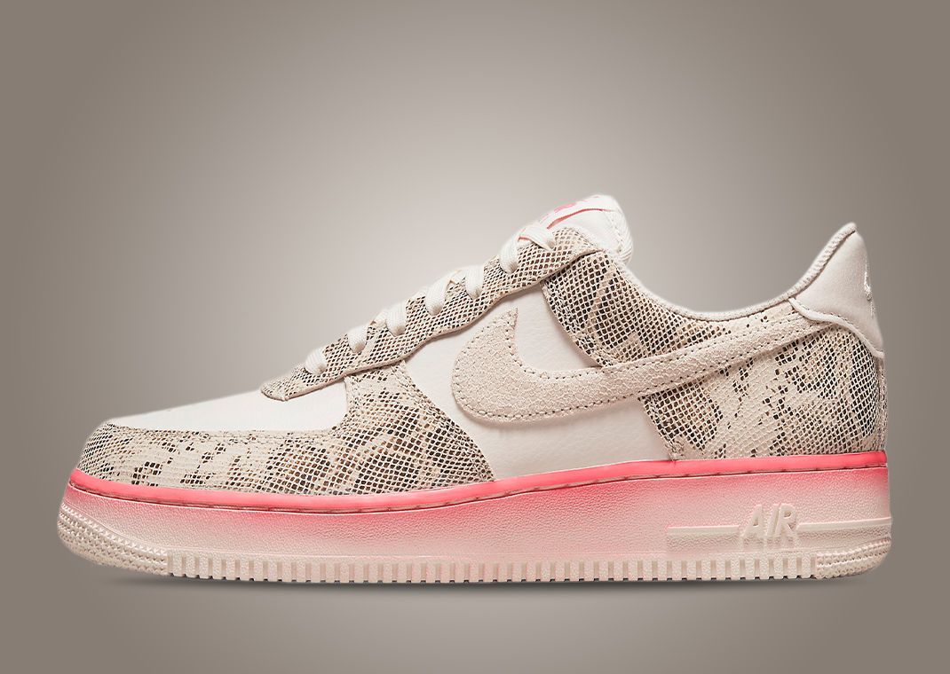 Snakeskin Accents Nike's Our Force 1