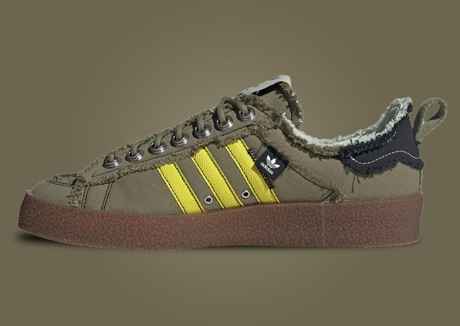 SFTM x adidas Campus 80s Focus Olive Medial