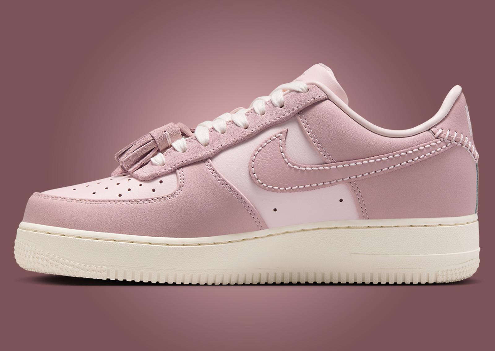 Nike Air Force 1 Low Pink Tassel Medial