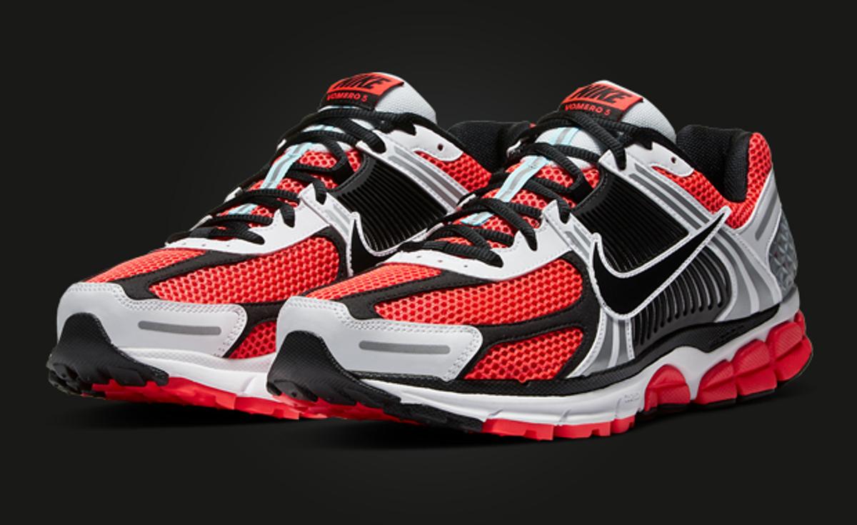 Nike Zoom Vomero 5 Bright Crimson Black