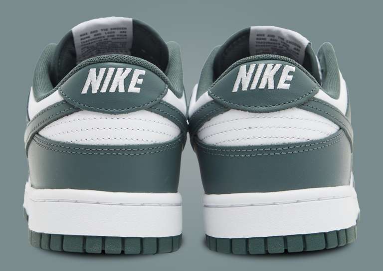 Nike Dunk Low Vintage Green Heel