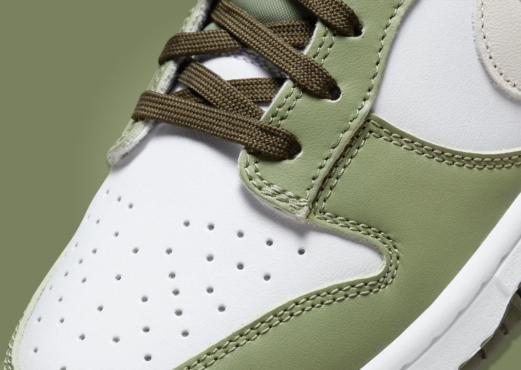 Earthy Shades Grace the Nike Dunk Low White Oil Green Cargo Khaki - Sneaker  News