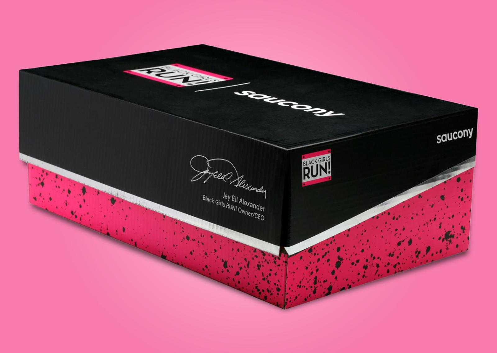 Black Girls Run! x Saucony Endorphin Speed 4 Packaging