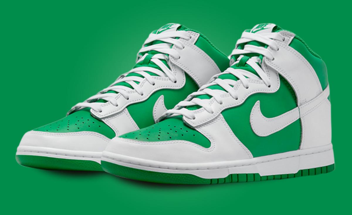 The Nike Dunk High Reverse Pine Green Releases April 13th