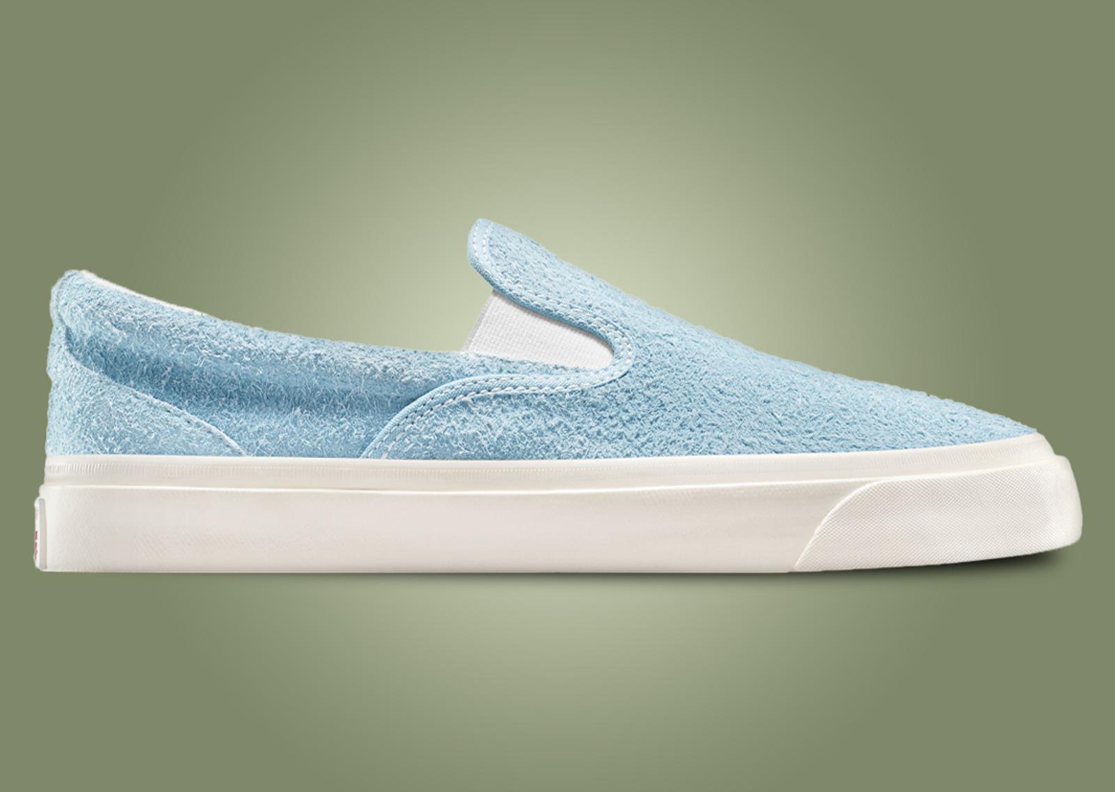 GOLF le FLEUR* x Converse One Star Slip Pro Forget-Me-Not Lateral