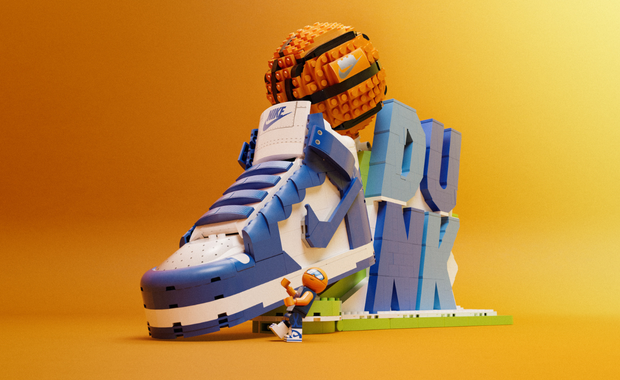 LEGO Nike Dunk High Set