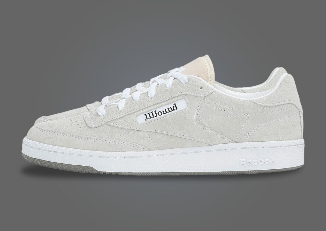 【24】JJJJOUND X REEBOK CLUB C 85 grey The JJJJound x Reebok Club C 85 Is 2024's Cleanest Sneaker