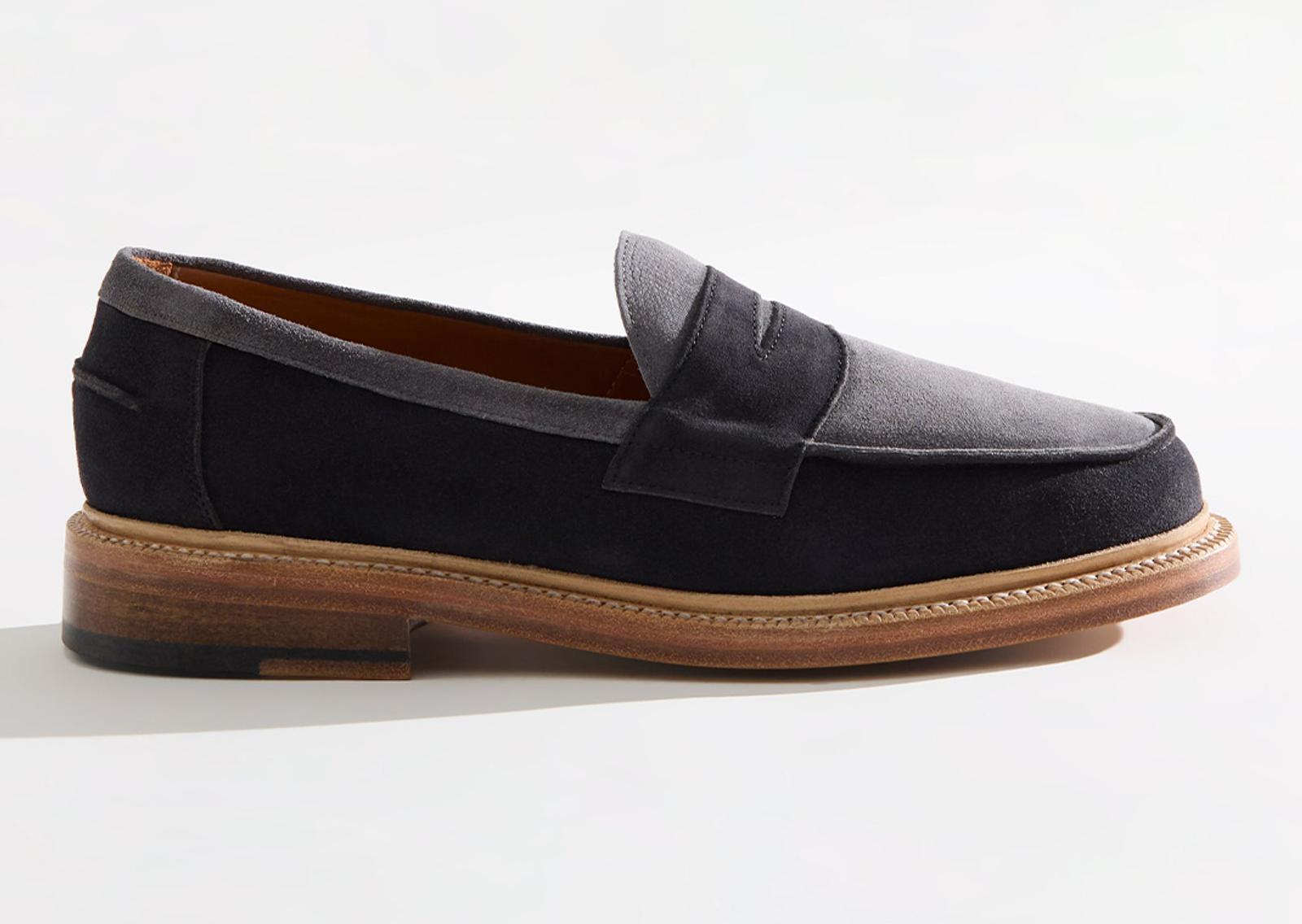 Kith x Blackstock & Weber Ellis Penny Loafer Black Lateral