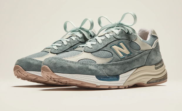 Kith x New Balance 992 Made in USA Blue
