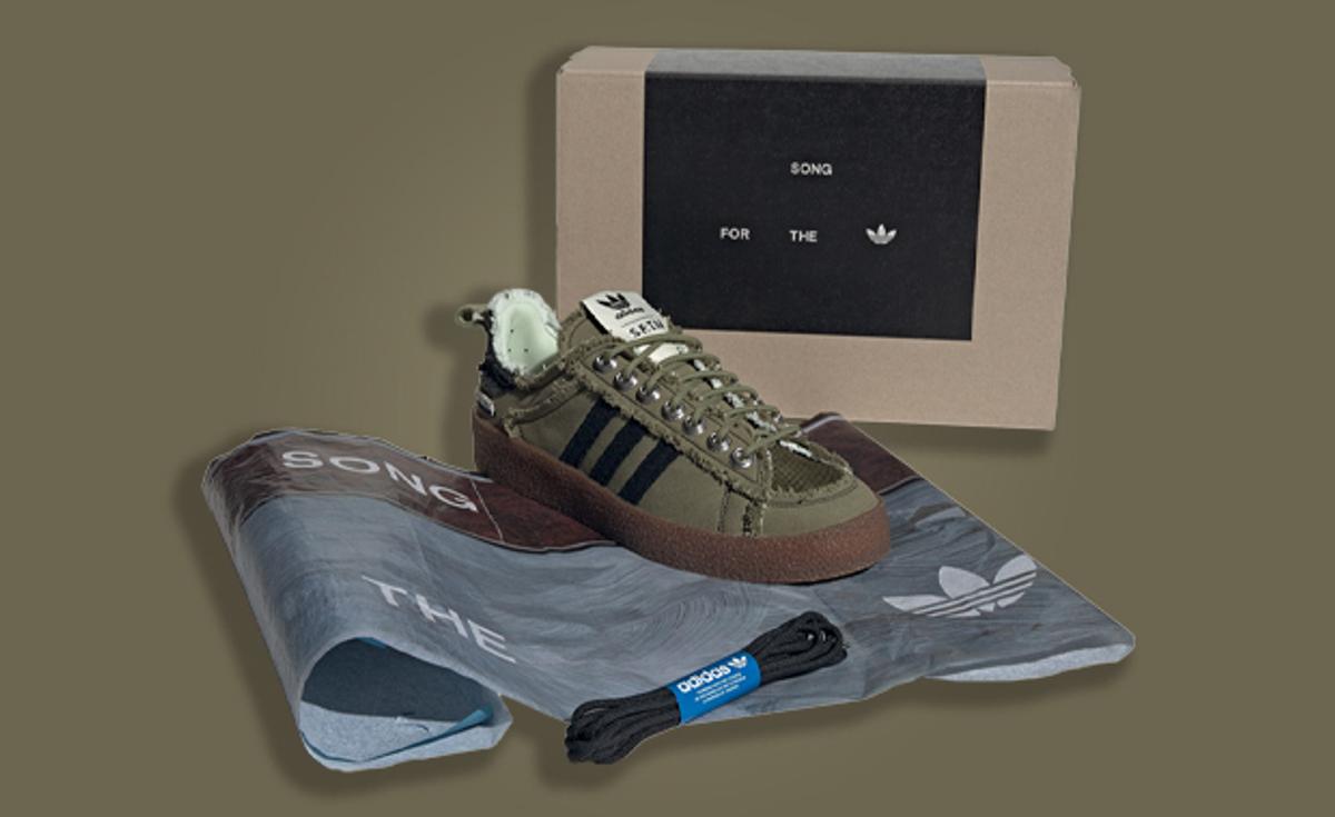 The SFTM x adidas Campus 80s Focus Olive Releases December 2023