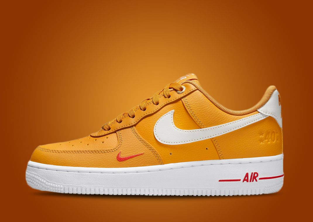 The Nike Air Force 1 Low 40th Anniversary Yellow Ochre Celebrates