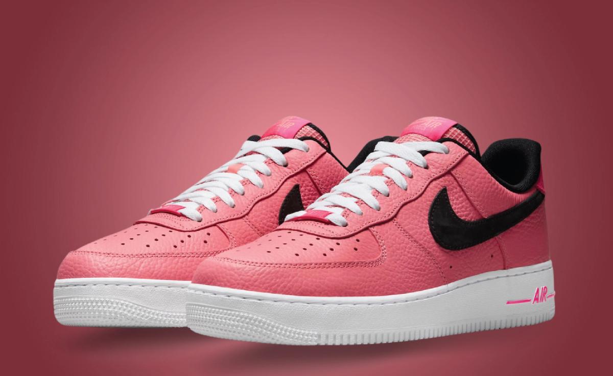 Pink Gaze Covers This Nike Air Force 1 Low
