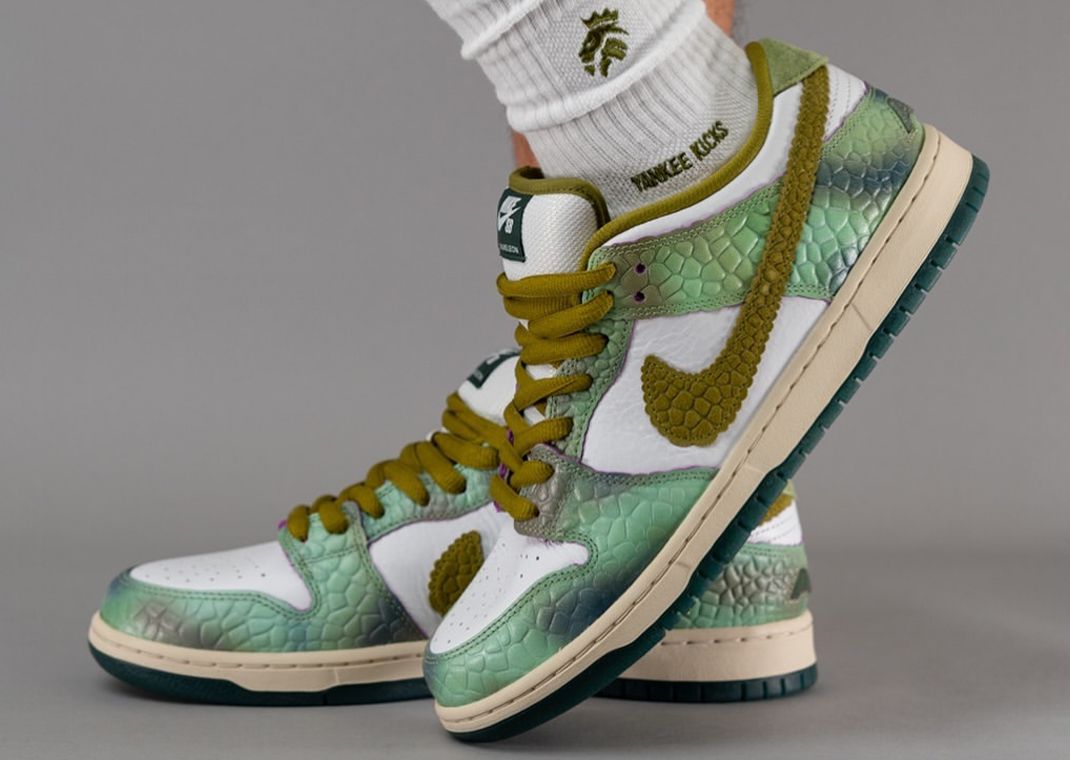 Alexis Sablone's Nike SB Dunk Low and Converse AS-1 Pro Chameleon